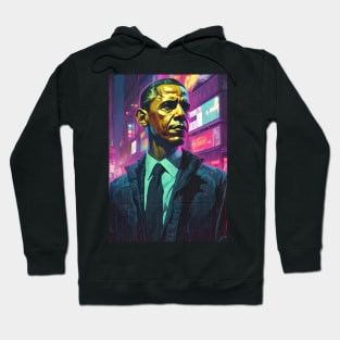 Obama Cyberpunk Art Hoodie